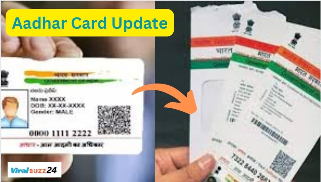 Aadhar Card Update