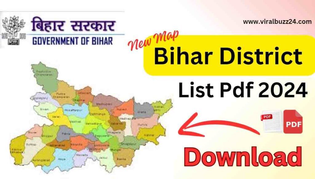 Bihar District List
Download Bihar List Pdf