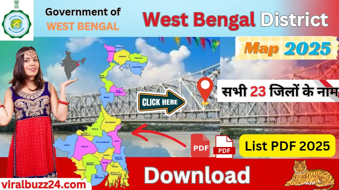 West Bengal District List